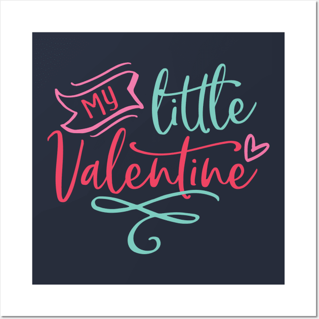 My Little Valentine Wall Art by TheBlackCatprints